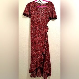 SHEIN flower dress size L